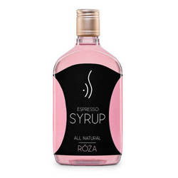 Růžový espresso sirup 500 ML