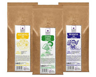 Sada mleté kávy na espresso 3×1 kg