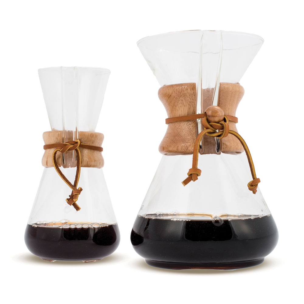 Chemex, γυάλινη καφετιέρα φίλτρου