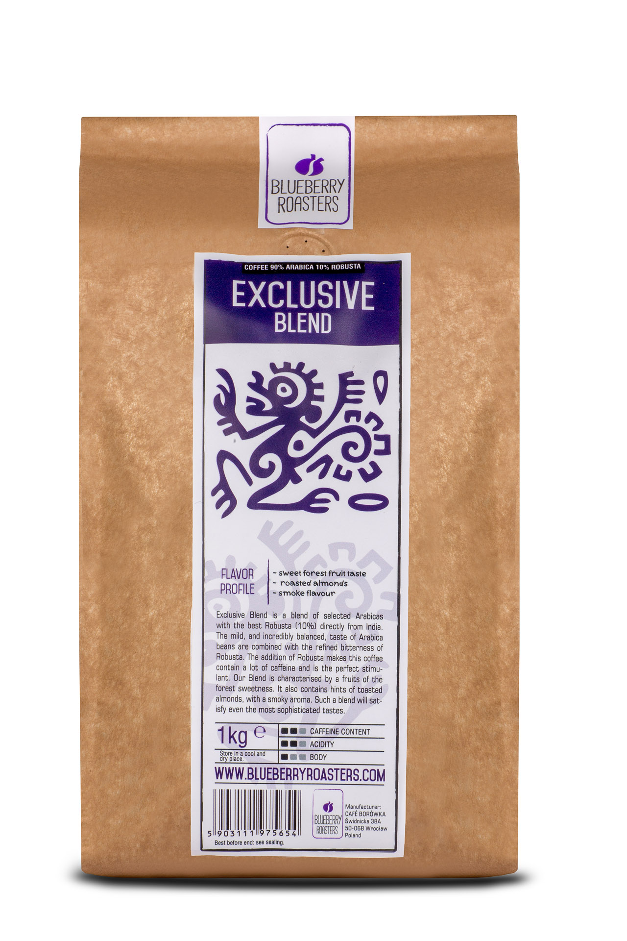Χαρμάνι καφέ με κόκκους Arabica και Robusta