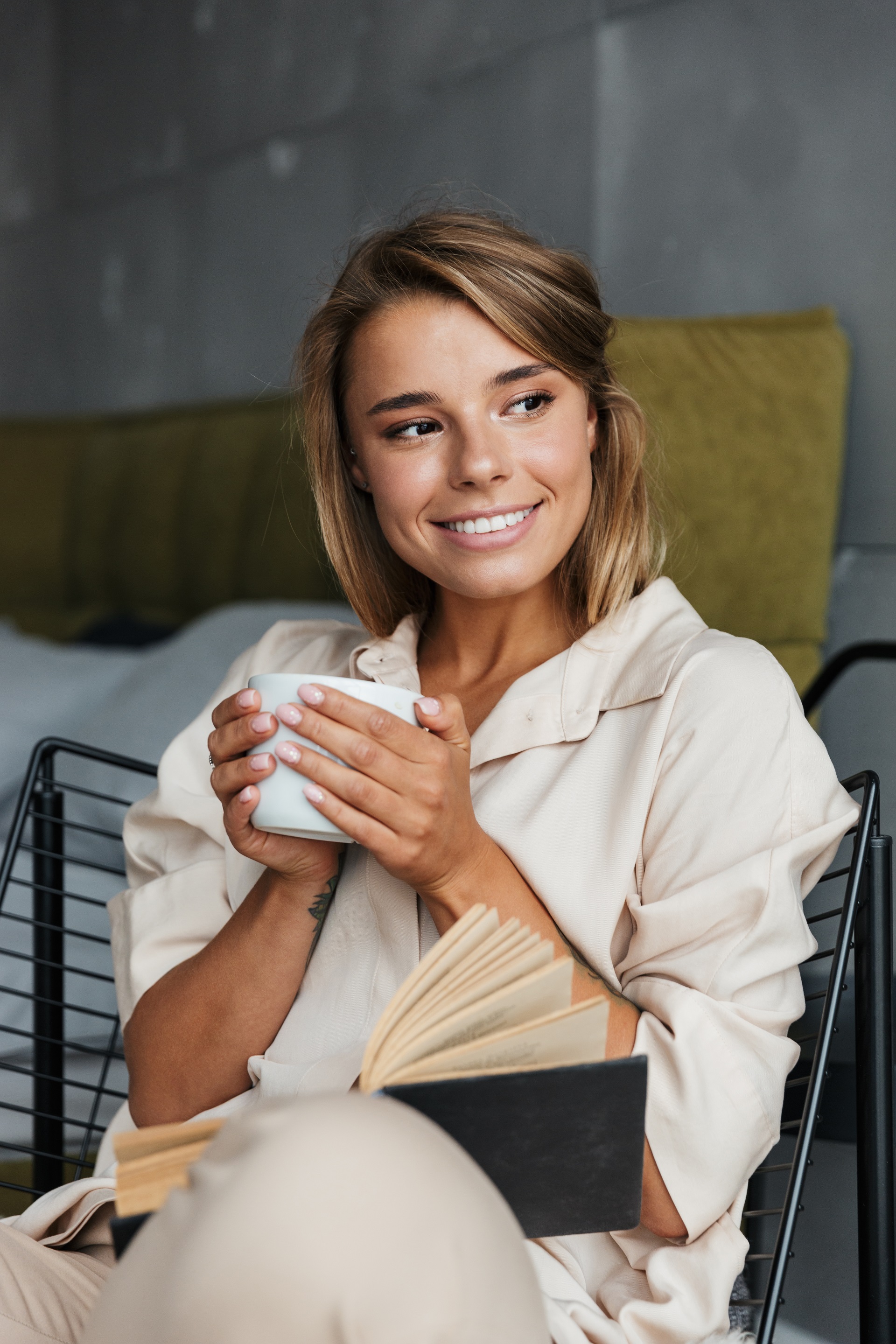 Hojicha latte — φωτογραφία από το αρχικό άρθρο