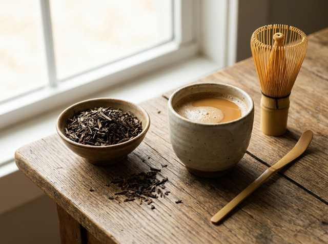 Hojicha: το ιαπωνικό καβουρδισμένο πράσινο τσάι