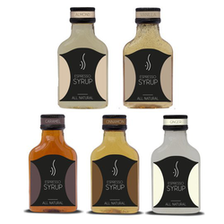 Σετ χειμερινών γεύσεων Espresso Syrup 5×100 ml