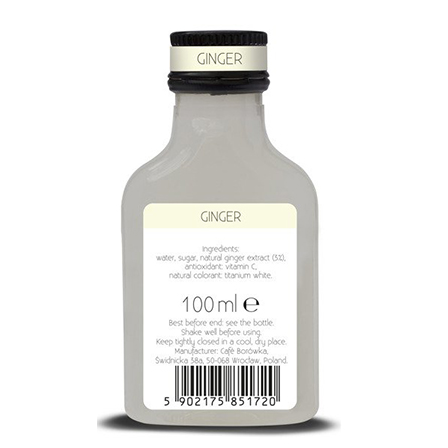 Syrop imbirowy do kawy Espresso Syrup 100 ml