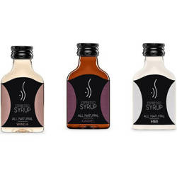 Klasyczny zestaw syropów do kawy Espresso Syrup 3 × 100 ml