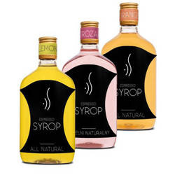 Σετ καλοκαιρινών γεύσεων Espresso Syrup 3×500 ml