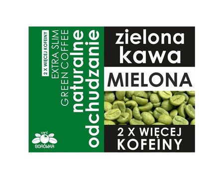Zelená mletá káva Ekstra Slim Detox 1 kg