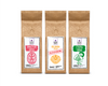 Zestaw kaw ziarnistych - Brazylia Etiopia Kolumbia bezkofeinowa - 3 × 250 g