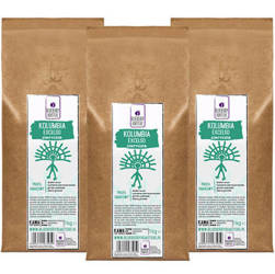 Σετ καφέ σε κόκκους Κολομβία Excelso 3×1 kg