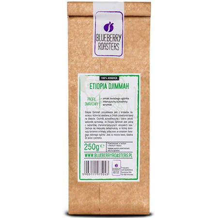 Zrnková káva Etiopie Djimmah 250 g