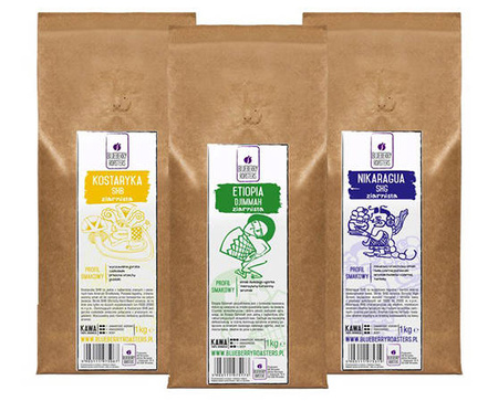 Sada zrnkového espressa 3x1 kg