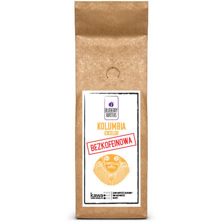 Decaffeinated ground coffee Colombia Excelso 250g