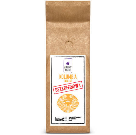 Καφές σε κόκκους χωρίς καφεΐνη Κολομβία Excelso 250 g