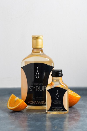 Syrop pomarańczowy do kawy Espresso Syrup 500 ml