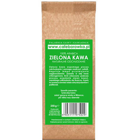 Zielona kawa ziarnista Slim 250 g Green Coffee Detox