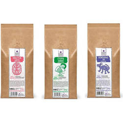 Zestaw mielony - Brazylia Etiopia Honduras 3 × 1 kg