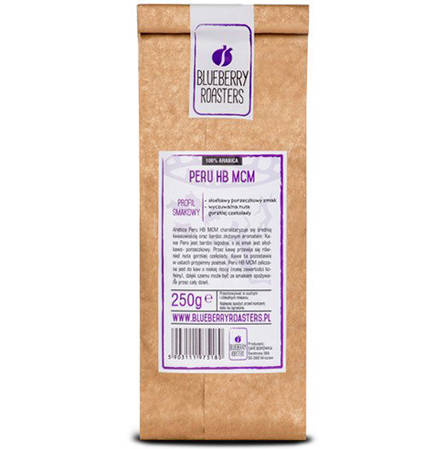 Καφές σε κόκκους Περού HB MCM 250 g