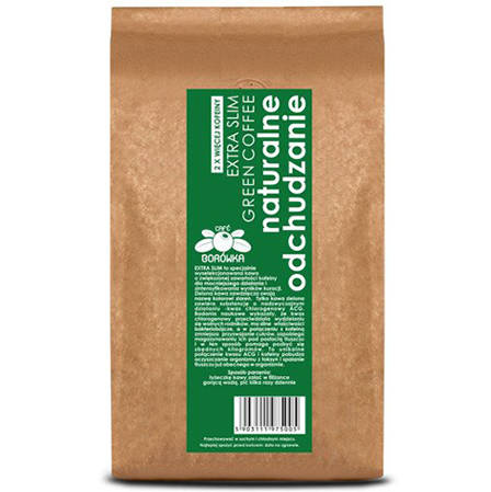 Zelená kávová zrna Extra slim Detox 1 kg