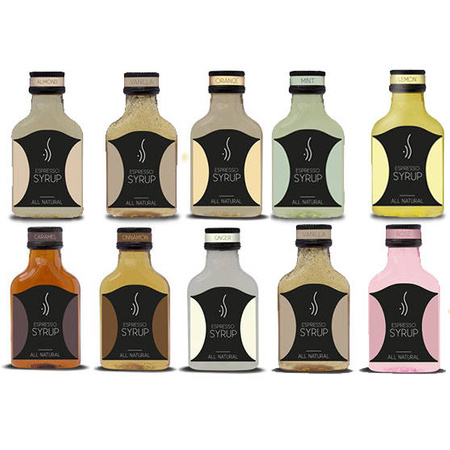 Zestaw syropów do kawy Espresso Syrup 10 × 100 ml